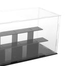 Acrylic Riser Display Shelf,3 Steps Stand Rack Action Figures RC Car Display