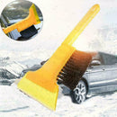 2in1 Retractable Window Shovel Removal Brush Winter Brush Scraper Car J5R5 Z2Y0