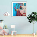 5D DIY Special Shaped Diamond Painting Girl Cross Stitch Mosaic Kits Decor