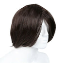 Fashion men's wig short straight high temperature silk Synthetic wig full w