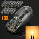 10pc T20 W21/5W 7443 R580 Clear Halogen Bulbs Car Tail Brake Signal Light Yellow