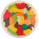 Jigsaw Puzzles, Wooden Alphabet Animal Puzzle For Children's Puzzles Toys
