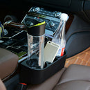 Foldable Car Seat Back Mounted Beverage Food Cup Dining Tray Table Hold XMW