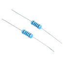10 PC resistor 100 ohm 1 W fixed film, metal oxide blue