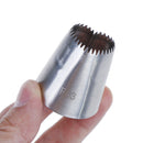 Heart-shape Stainless Steel DIY Ice Piping Pastry Nozzles Cake Making Tool â„–[