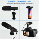 Professional Stereo Microphone Super Low Noise Cardioid Digital Video Recor