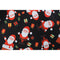 Christmas Retro Round Neck Printed Long Sleeve Swing Dress