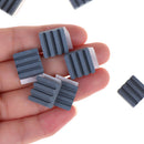 10pcs/set Black Ceramic Heat Sinks CPU Cooling Dissipador For Raspberry Pi 3 3C