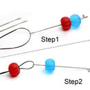 20X Stainless Steel Three-Way DIY Crochet Hook Tool Jewelry Accessories Pins OZ