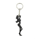 Aluminum Beer Bottle Opener Keychain Girl Shape Mini Bottle Openers Keys Co L9R5
