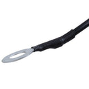 Black low voltage DC12V car cigarette lighter plug cable connection