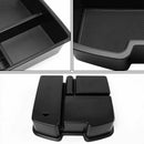 Black Center Console Organizer Storage Tray For 07-14 Silverado 2500 HD/3500 HD