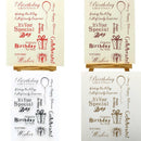 Birthday GiftDIY Transparent Silicone Clear Stamp Cling Seal Scrapbook Embossing