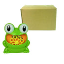 Plastic Bubble Machine Kids's Intelligence Development Automatic Frog T JOO