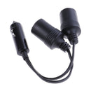 12V Double power dual car cigarette lighter socket plug adaptor charger splittJR