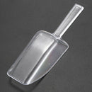 3 piece Pallet Ice scraper shape plastic scoop - Transparent