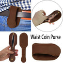 Leather Racket Sap Big Capacity Coin Purse Defense Multi Function Coin BagB G Kw
