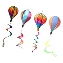Hot Air Balloon with Curly Tail Wind Spinner Windsock, 4 Pieces, 17 Inch Balloon