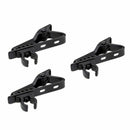3pcs Microphone Lapel Tie Clip for Lapel Lavalier Mic Q7U5