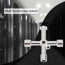 Universal Triangle Square Key Wrench Plumber Keys for Gas Electric Meter