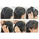 Double Layers Twist Band Hair Braid Clip Tools Front Hair Clip Pin Hairpin