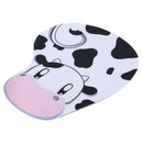 New Skid Resistance Memory Foam Comfort Wrist Rest Support Mouse Pad Cow