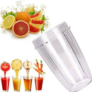 Juicer Cup Mug Clear Replacement For Nutribullet Nutri Juicer 32Oz Juicer 3 H3J3