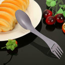 Multifunctional Stainless Steel Fork Spoon Portable Outdoor Camping Cutlery