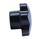 M8 x 50mm Diameter Thread Clamping Star Knob Black Replacement 2pcs Y4V7