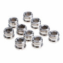 10PC 3/8" to 1/4" Convert Screw Thread Adapter f. Tripod Mounting Monopod Camera