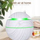 New 130Ml Mini Electric Air Humidifier Usb Charge Aroma Diffuser Ultrasonic L6J2
