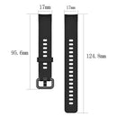 Replacement Silicone Band 17mm FOR Huawei honor 5 4 Smart Watch Lake Blue