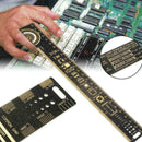 Multifunctional PCB Ruler Measuring Tool 25cm P5N2 R8L7 G8L7 R6J1