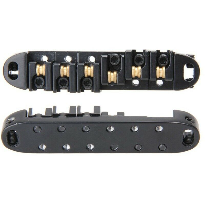 Roller Saddle Tune-O-Matic Guitar Bridge for Gibson Les Paul Electric Guita