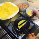 One Egg Small Mini Frying Pan Frypan Blini Fry Pan Non Stick Saucepan 12cm