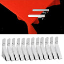 12 Pieces Tablecloth Clips Pinic Table Cloth Cover Clamps Drawing Board Clips