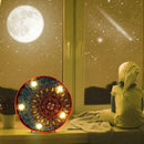 DIY Special Full Drill LED Diamond Painting Light Sun Cross Stitch Lamps