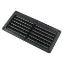 5x10" Ceiling Air Port Vent Rotate Louvers for RV Motorhome Ventilation Black