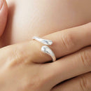 Fashion Women Water Drop Earrings Necklace Bangle Knuckle Ring Jewelry Set AU