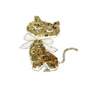 2cats Sequins Sew On Patches for Dress Patch Applique Bag Coat Sweater Crafts 3C