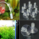 10pcs Aquarium Fish Tank Suction Cup Sucker Holders Fr Air Line Tube Hose Pump