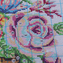 Stamped Cross Stitch Kits Includes 11 Count Pre-printed Cloth Thread Needle -