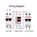 SVP-918 Adjustable Self-recovery Over Under Voltage Circuit Protector (40A) A
