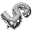 32 inch Number Foil Balloons Digit Air Balloons Happy Birthday Wedding Deco O8I2