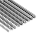 2X(9 Pcs 1/4Inch 100Mm S2 Magnetic Hex Cross Head Ph1 Ph2 Electric Screwdri