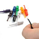 10x Lead Wire Test Hook Clip Grabbers Test Probe SMT/SMD for Multimeter Newly
