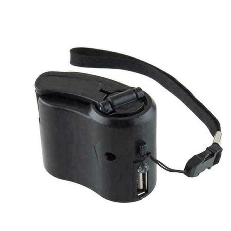 Portable Wind UP Hand Dynamo Crank USB PDA MP3 Cell Phone Z7H5 Emergency C1L7