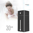 1000mL Aromatherapy Humidifier Diffuser Essential Oil Mist Maker (Black)