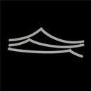 Brief 3X Lace Border Metal Cutting Dies For DIY Scrapbooking Album Paper Card TO
