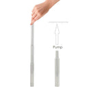 Reusable Stainless Steel Folding Drinking Straw Portable Collapsible Straw